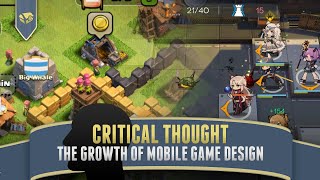 What Does Mobile Game Design Mean Today?  Critical