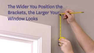 Better Home &amp; Gardens: 3/4" and 1" Adjustable Brackets Installation