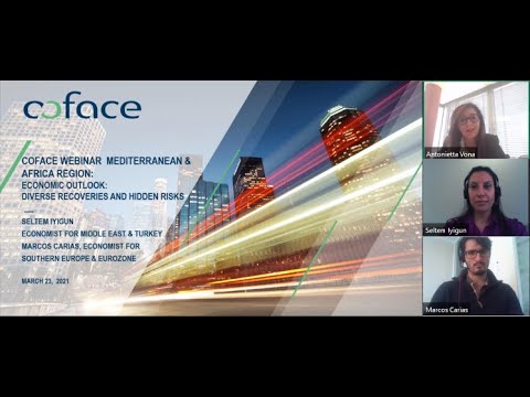 Coface Webinar Mediterranean & Africa Region: Economic outlook, diverse recoveries and hidden risks
