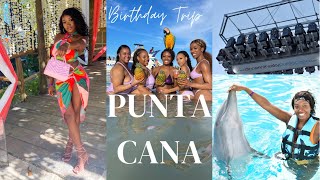 2022 Vlog PUNTA CANA, DR - Birthday Girls Trip | Dinner In The Sky, All Inclusive Resort, Boat Party