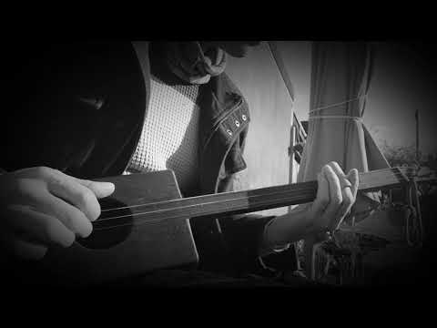 Blind Willie Johnson cover on cigar box guitar (motherless children)