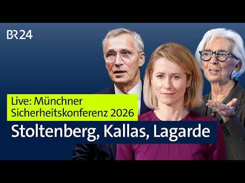 Tag 3:  (Wie) kann Europa sich behaupten? | Münchner Sicherheitskonferenz 2026 | BR24live