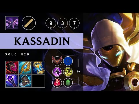 Kassadin Mid vs Orianna - EUW Grandmaster Patch 25.10