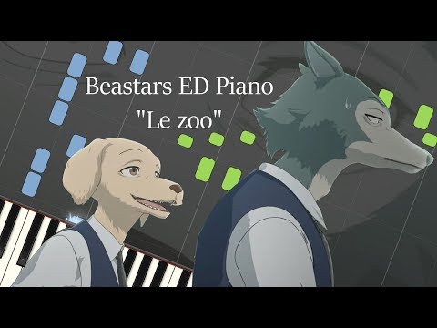 Beastars  Ending 1 Piano - "Le zoo" by YURiKA