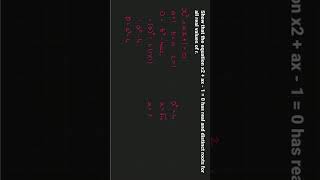 Discriminant | Real and Distinct roots | #maths #focustutorials #algebra #quadratic #equation
