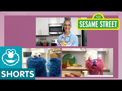 芝華士的 "芝麻街"。餅乾怪獸與卡拉-霍爾的零食對話 (Sesame Street: Chicken Tenders with Ranch Dip | Cookie Monster Snack Chat with Carla Hall)