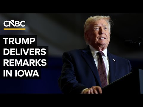 President Trump delivers remarks in Iowa — 1/27/2026