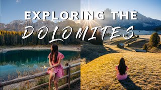 Beautiful Places to Visit in the Dolomites | Alpe di Siusi, Lagazuoi Mountain, & Lago di Carezza