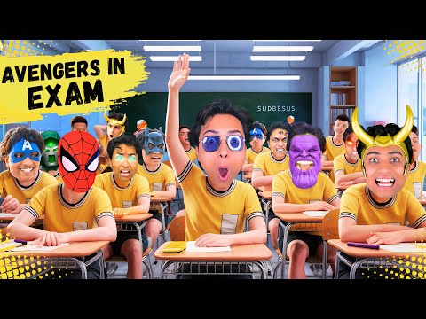 11 types of Avengers during exam 🤣🤣​⁠@Thetargetsiblings