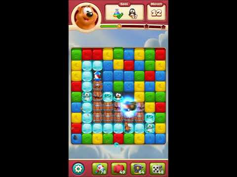 Toon Blast Level 2985 - NO BOOSTERS 🐻🐺🐱 | SKILLGAMING ✔️