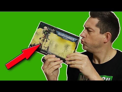 Necron Doomstalker - What's its Real Size? Necrons Unboxing