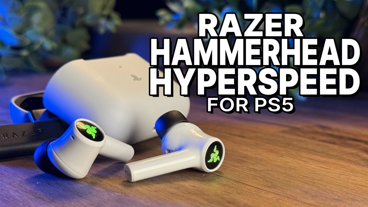 Razer Hammerhead Hyperspeed - Wireless Earbuds for PS5