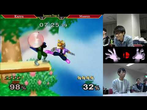 MasterHand 39 Losers Bracket - Kazya(Falco) vs. Massun(Fox)