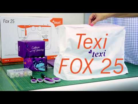 Machine à coudre Texi Fox 25