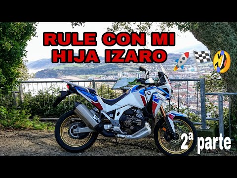 Mi hija Izaro Monta en AFRICA TWIN SPORT ADVENTURE 🚀2ª PARTE