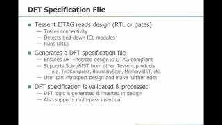 Design Editing & Design for Test (DFT) inserti