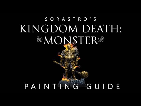 How to Paint the Gold Smoke Knight from Kingdom Death: Monster