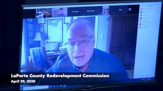 LaPorte County Redevelopment Commission April 29, 2020