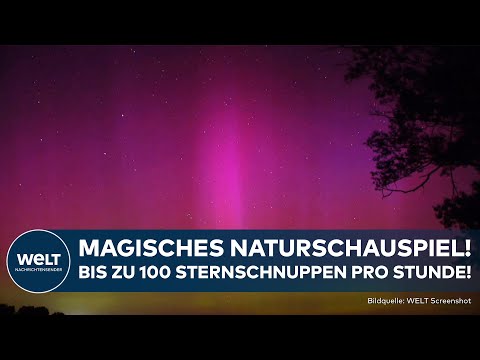 PERSEIDEN: Bis zu 100 Sternschnuppen! Meteoritenschauer sorgt für magischen Himmel über Deutschland