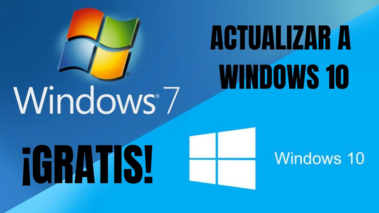 Como instalar Windows 10 en mi PC Windows 7 || GRATIS