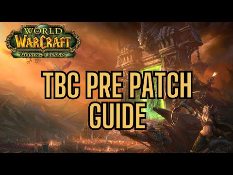 What To Do During TBC Pre Patch | WoW Classic TBC Anniversary