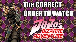 The CORRECT Way to Watch JoJo&#39;s Bizarre Adventure!