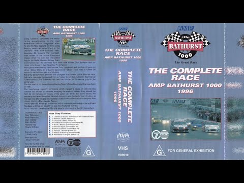 1996 - AMP Bathurst 1000 - VHS