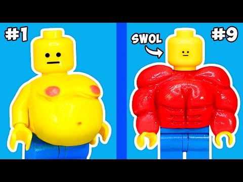 I Made 10 CUSTOM Cursed LEGO Minifigures