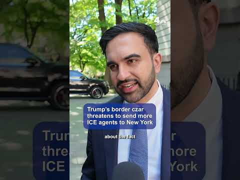 Mamdani responds to ICE threat by Trump's border czar | NBC New York
