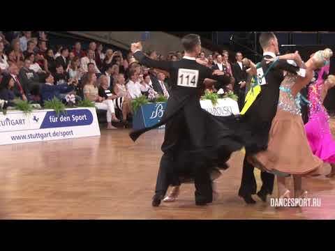 Alexandru Ionel - Isabel Tinnis GER | Slow Foxtrot | 1/16 WDSF GrandSlam Standard | GOC 2017