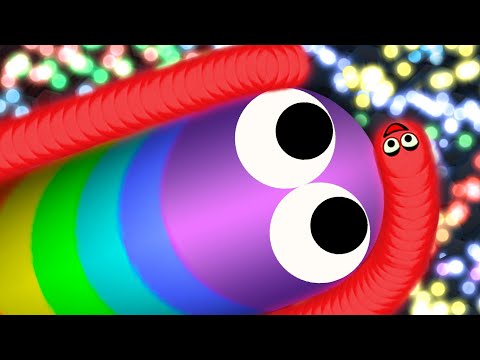 Slither.io Pro Tiny Snake vs Giant Snakes - Epic Slitherio Gameplay