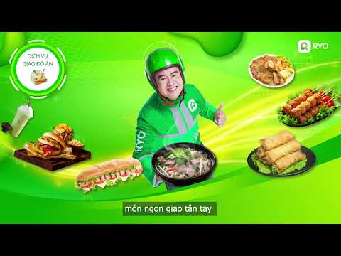 RYO - Ứng dụng giao đồ ăn tại Trảng Bom