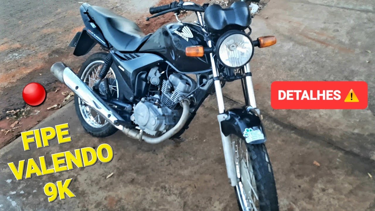 Quanto vale uma fan 150 2011  ⚠️ VEJA 🛑