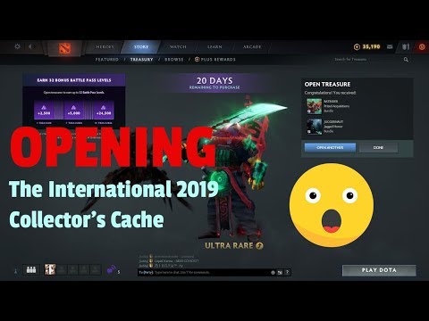 The International 2019 Collector's Cache Volume II - Opening - I am Lucky For Today??