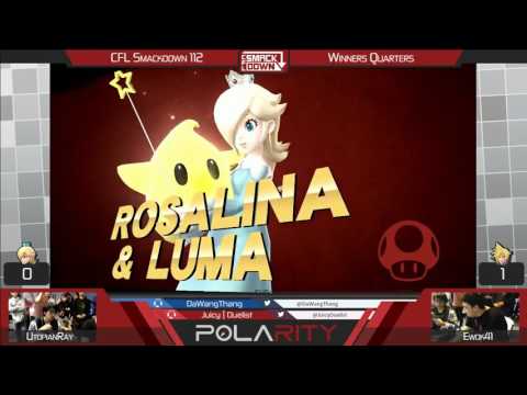 CFL Smackdown 112 WiiU - Ewok41 (Cloud) vs UtopianRay (Rosalina) - Winners Semis