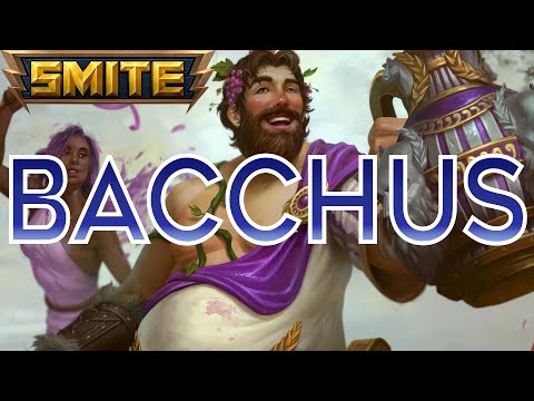 Smite - Bacchus - Abilities Showcase
