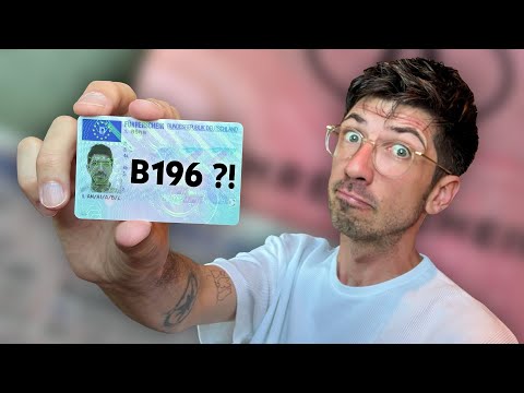 I have a B196 driver's license... BUT WHY?!