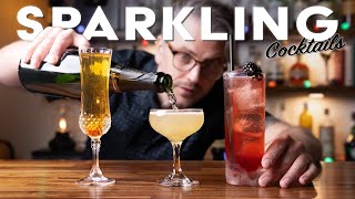 3 celebratory SPARKLING cocktails to jazz up your bubbly!