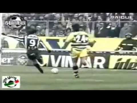 Serie A 1999-2000, day 16 Parma - Juventus 1-1 (Del Piero, Crespo)