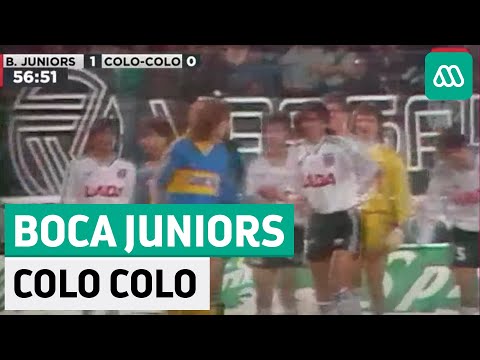Boca Juniors vs Colo Colo (Semifinal ida - partido completo) | Copa Libertadores 1991