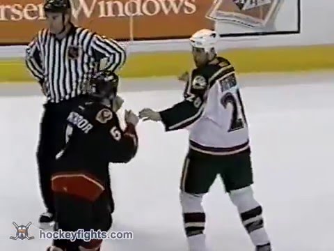 Steve Montador vs Jeremy Stevenson Mar 31, 2003