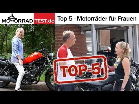 TOP 5 Motorcycles for Women | Lightweight Bikes with Low Seat Heights