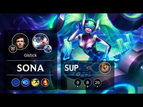 Sona Support vs Bard - EUW Challenger Patch 9.23