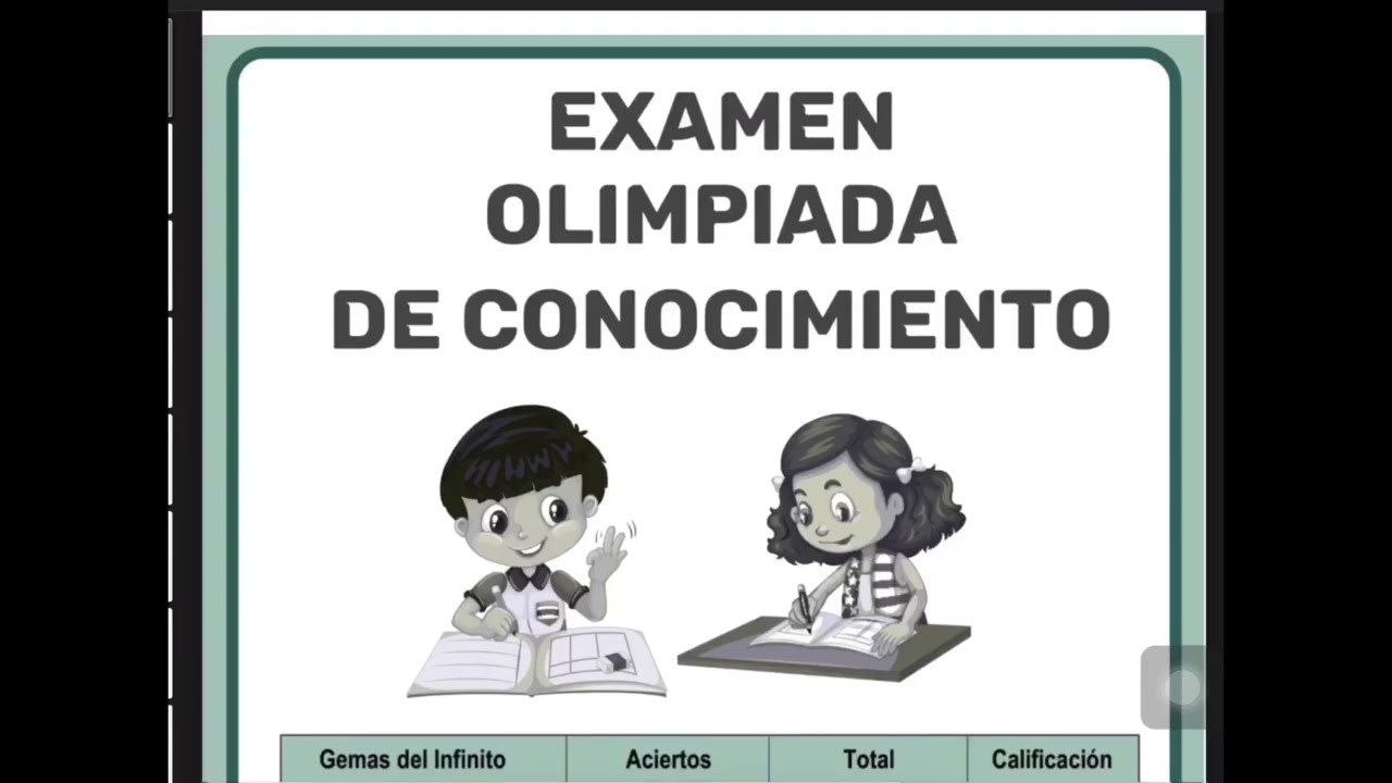 Examen olimpiada del conocimiento| resolviendo la parte de matemáticas paso a paso