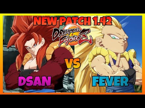 DBFZ 1.42 - DSAN vs FEVER (SHEILA previously) (Gogeta 4, Krillin, Gotenks vs Videl, Beerus, Gotenks)