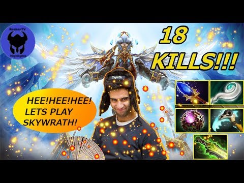 18 KILLS!!! WATCH HOW SECRET YapzOr plays Skywrath Mage!!! Dota 2 7.19