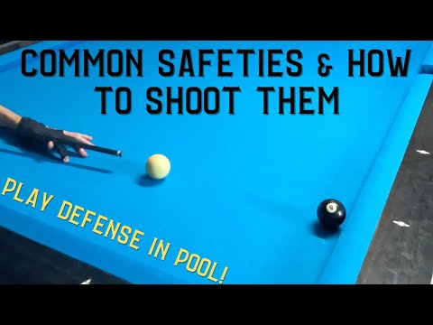 Common Pool Safety Shots & How to Shoot Them | Defense in Pool