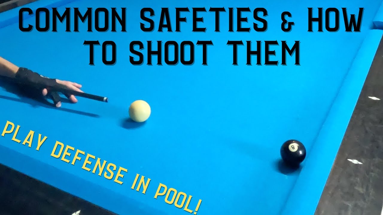 Common Pool Safety Shots & How to Shoot Them | Defense in Pool