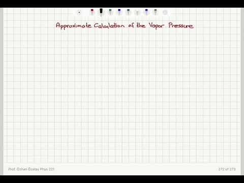 Week 11-4 Vapor Pressure