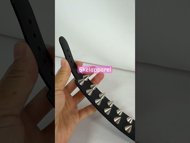 Vídeo relacionado con JIYIN Pulsera de Cuero Punk Rock, 4 Piezas Con Tachuelas Para Hombres y Mujeres, Estilo Años 80 Emo Grunge, Ajustable